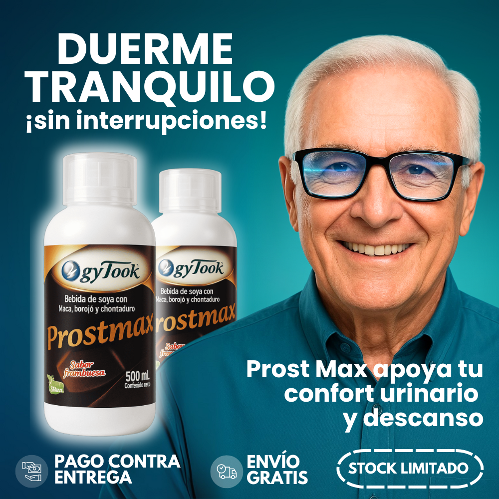 PROST MAX ACTIVO | Equilibrio, fuerza y bienestar para una próstata sana.