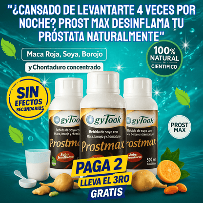 PROST MAX | Equilibrio, fuerza y bienestar para una próstata sana.